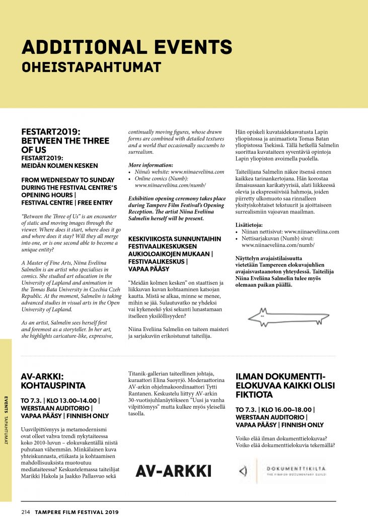 TFF Programme catalogue feature