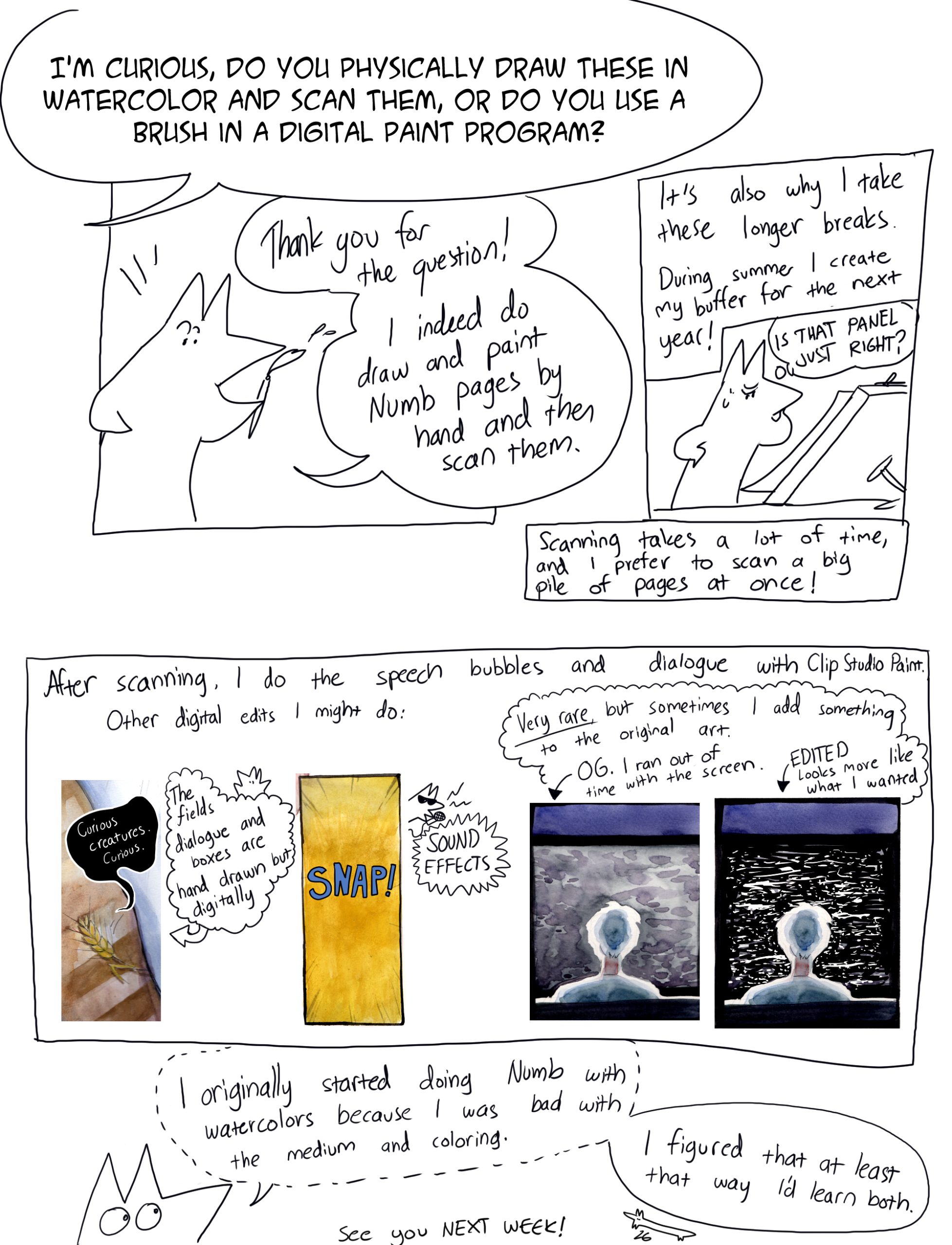 Comic break diary 2